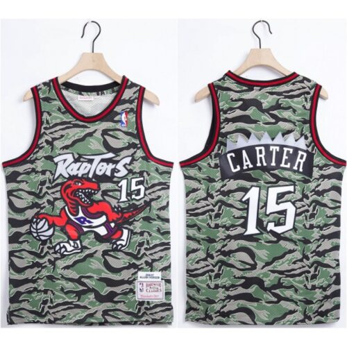68645d2ddaa25_1 Men's Toronto Raptors #15 Vince Carter Woodland Camo Swingman Throwback Stitched Jersey