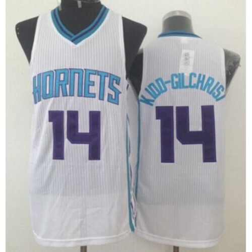 68645dc9c5f9d_1 Revolution 30 Hornets #14 Michael Kidd-Gilchrist White Stitched NBA Jersey