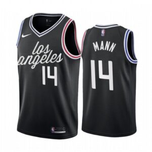 68645e341575c_1 Men's Los Angeles Clippers #14 Terance Mann 2022/23 Black City Edition Stitched Jersey