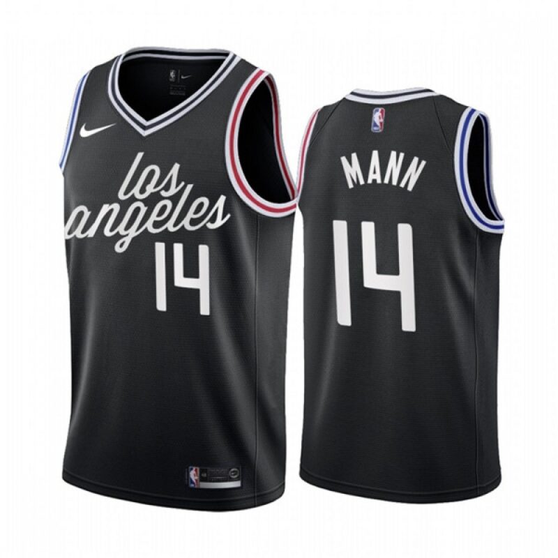 68645e341575c_1 Men's Los Angeles Clippers #14 Terance Mann 2022/23 Black City Edition Stitched Jersey