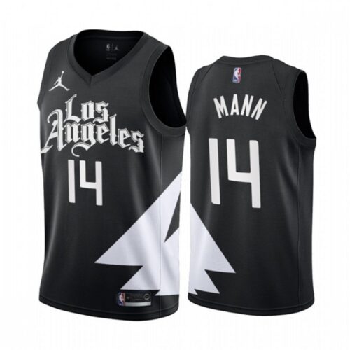 68645e37819ad_1 Men's Los Angeles Clippers #14 Terance Mann 2022/23 Black Statement Edition Stitched Jersey