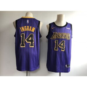 68645e51473be_1 Men's Los Angeles Lakers #14 Brandon Ingram Purple 2018/19 City Edition Swingman Stitched NBA Jersey