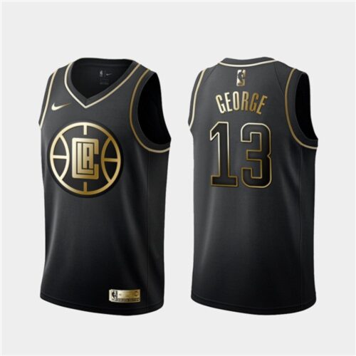 68645eff1c7ba_1 Men's Los Angeles Clippers #13 Paul George Black 2019 Golden Edition Stitched NBA Jersey