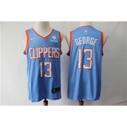 68645f0d31193_1 Men's Los Angeles Clippers #13 Paul George Blue Stitched NBA Jersey