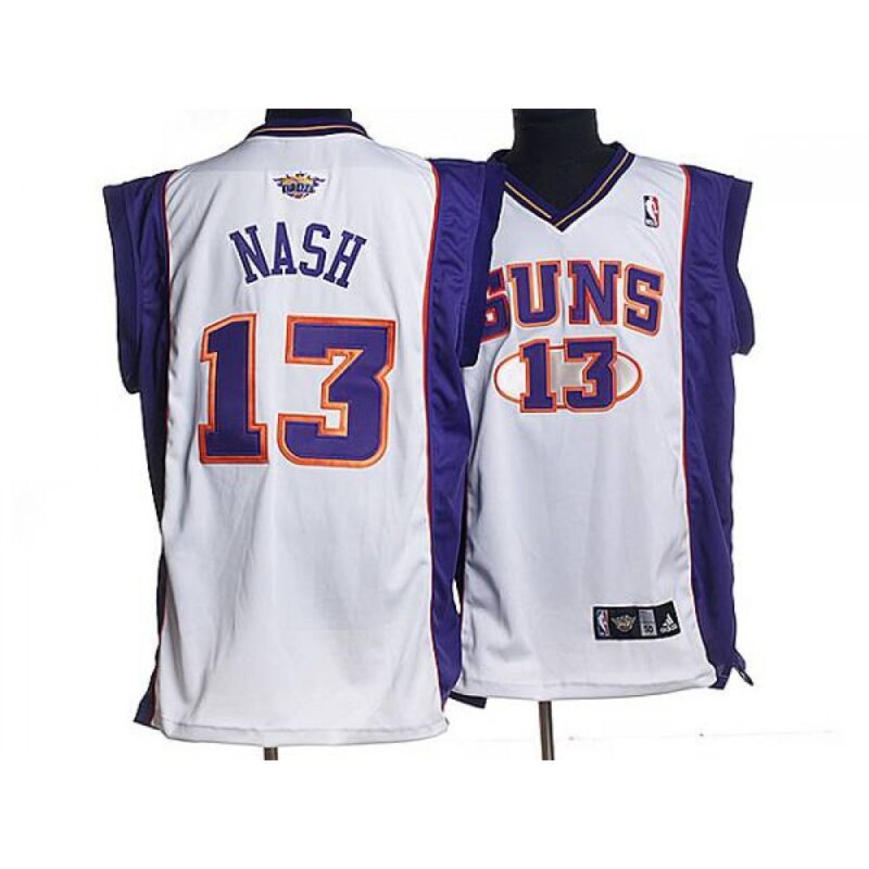 68645f767ea95_1 Suns #13 Steve Nash Stitched White NBA Jersey