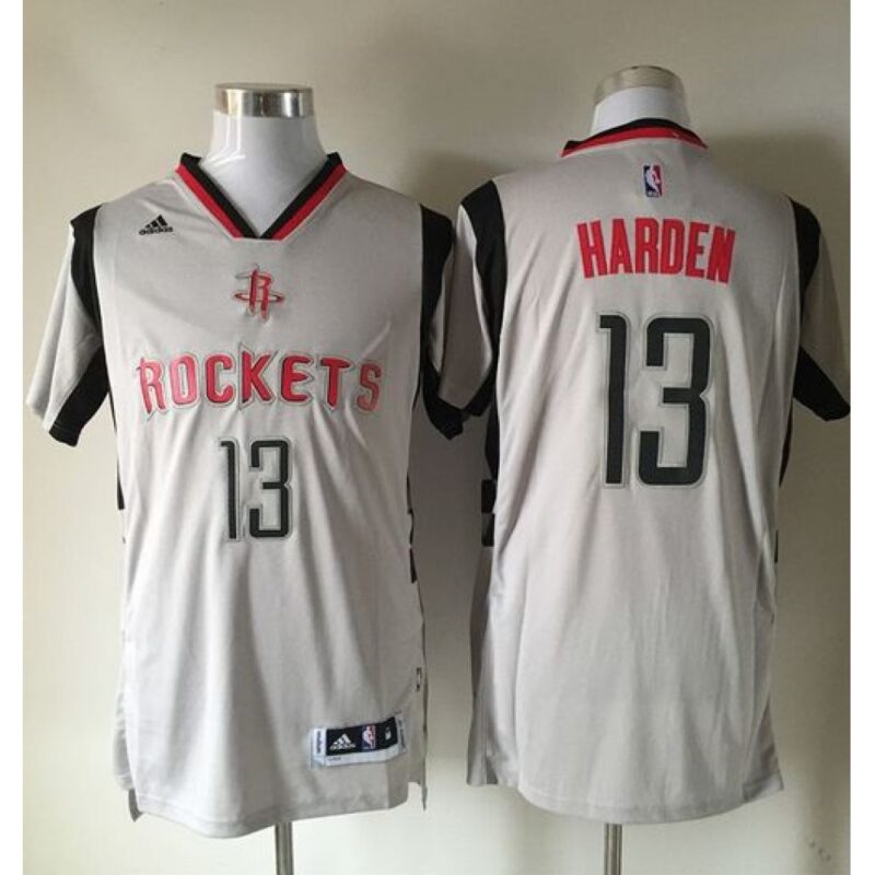 68645f90562a4_1 Rockets #13 James Harden Gray Alternate Stitched NBA Jersey