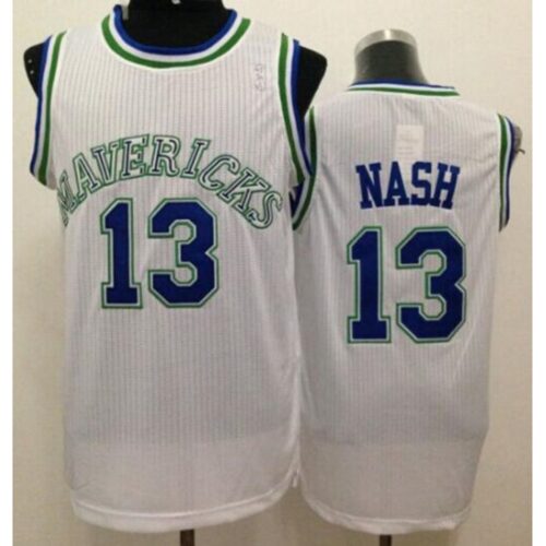 68645fc740df6_1 Mavericks #13 Steve Nash White Throwback Stitched NBA Jersey