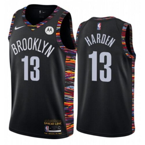 68645fdd5212c_1 Men's Brooklyn Nets #13 James Harden Black Stitched NBA Jersey