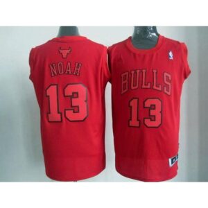 6864602e2f656_1 Bulls #13 Joakim Noah Red Big Color Fashion Stitched NBA Jersey