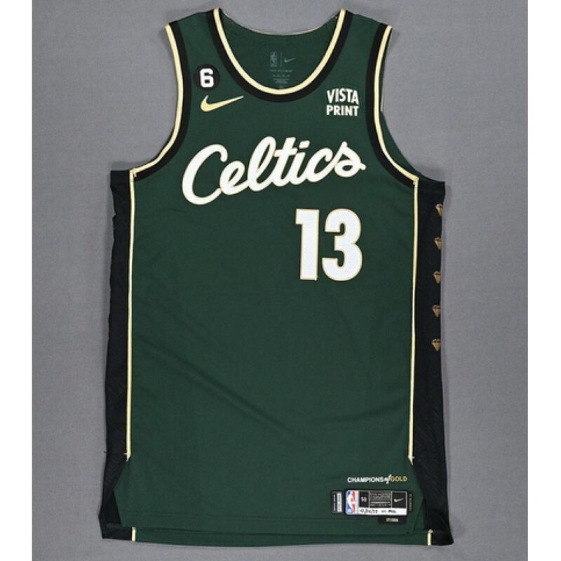 686460568aefc_1 Men's Boston Celtics #13 Malcolm Brogdon 2022-23 Green City Edition No.6 Patch Stitched Basketball Jersey