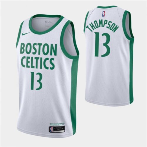 6864605a48fd5_1 Men's Boston Celtics #13 Tristan Thompson 2020-21 White City Edition Swingman Stitched NBA Jersey