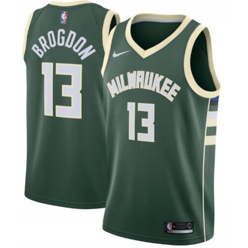 6864606c6809f_1 Men's Milwaukee Bucks #13 Malcolm Brogdon Green Icon Edition Stitched Swingman Jersey
