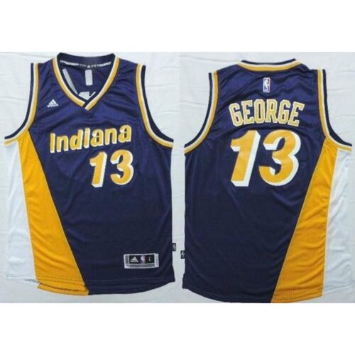 68646073e21ad_1 Pacers #13 Paul George Navy Blue/Yellow Throwback Stitched NBA Jersey