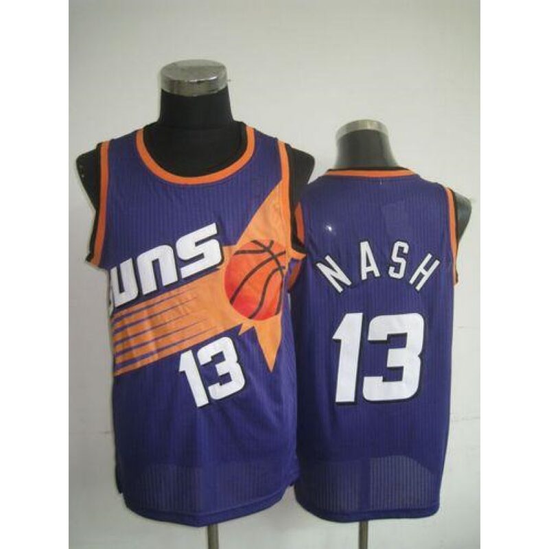 686460860fd93_1 Suns #13 Steve Nash Purple Throwback Stitched NBA Jersey