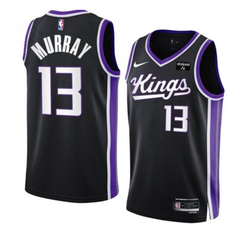 68646090b1f98_1 Men's Sacramento Kings #13 Keegan Murray Black 2023/24 Icon Edition Swingman Stitched Basketball Jersey