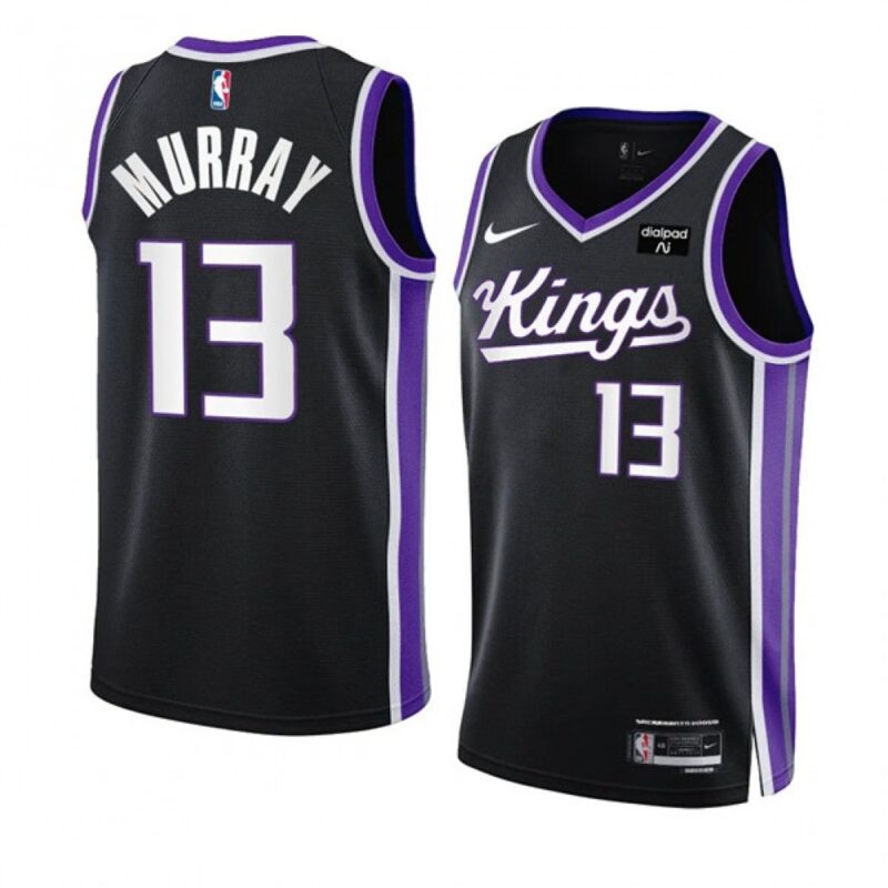 68646090b1f98_1 Men's Sacramento Kings #13 Keegan Murray Black 2023/24 Icon Edition Swingman Stitched Basketball Jersey