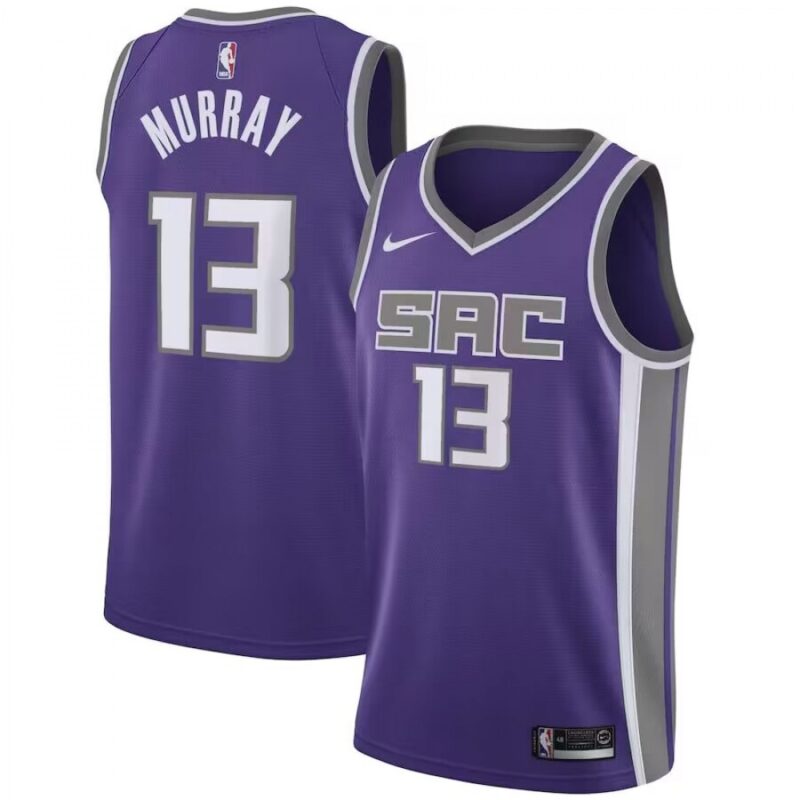 6864609449626_1 Men's Sacramento Kings #13 Keegan Murray Purple Icon Edition Stitched Jersey