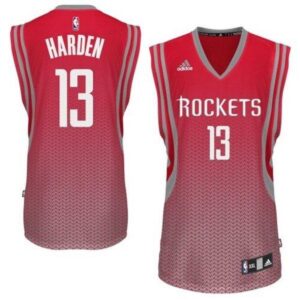 686460c290b5d_1 Rockets #13 James Harden Red Resonate Fashion Swingman Stitched NBA Jersey