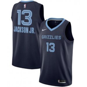 68646147d48ce_1 Men's Memphis Grizzlies #13 Jaren Jackson Jr. Navy Icon Edition Stitched Jersey