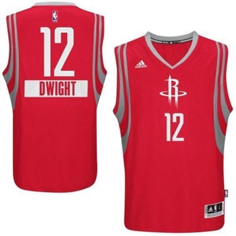 6864619546efe_1 Rockets #12 Dwight Howard Red 2014-15 Christmas Day Stitched NBA Jersey