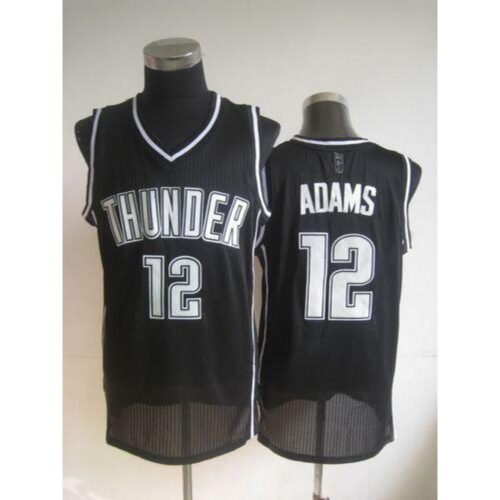 686462151b792_1 Thunder #12 Steven Adams Black Shadow Stitched NBA Jersey