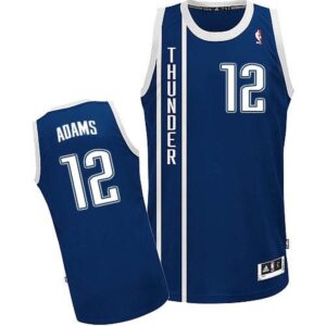 6864621c4c36e_1 Thunder #12 Steven Adams Blue Alternate Stitched NBA Jersey