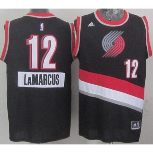 6864622f5a431_1 Blazers #12 Lamarcus Aldridge Black 2014-15 Christmas Day Stitched NBA Jersey