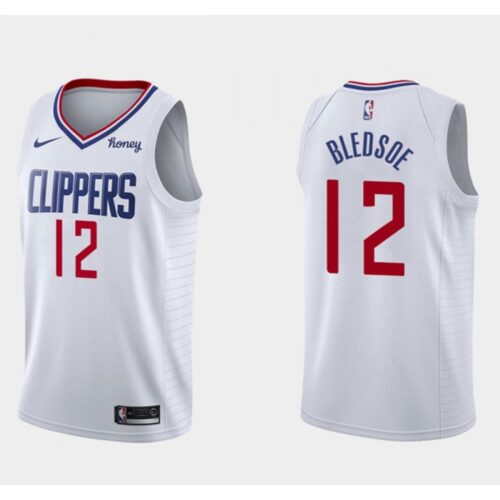 686462ef3dce3_1 Men's Los Angeles Clippers #12 Eric Bledsoe White Association Edition Stitched Basketball Jersey