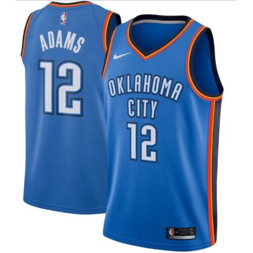 686462fe1f033_1 Men's Oklahoma City Thunder #12 Steven Adams Blue Icon Edition Stitched NBA Jersey