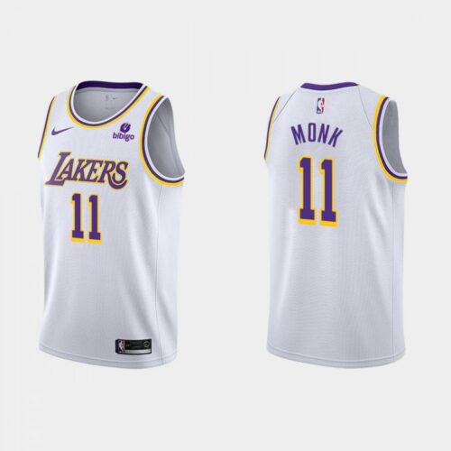 68646301eb331_1 Men's Los Angeles Lakers #11 Malik Monk White Stitched Jersey