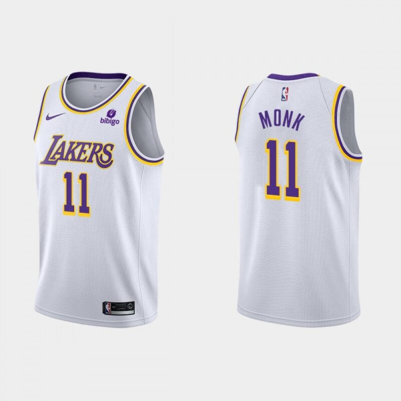 68646301eb331_1 Men's Los Angeles Lakers #11 Malik Monk White Stitched Jersey