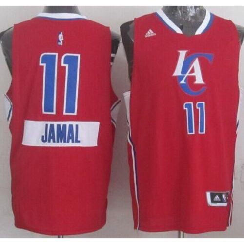 6864639f219a2_1 Clippers #11 Jamal Crawford Red 2014-15 Christmas Day Stitched NBA Jersey