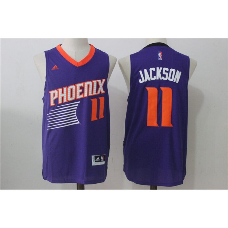 6864640348807_1 Men's Phoenix Suns #11 Josh Jackson Purple Stitched NBA Jersey