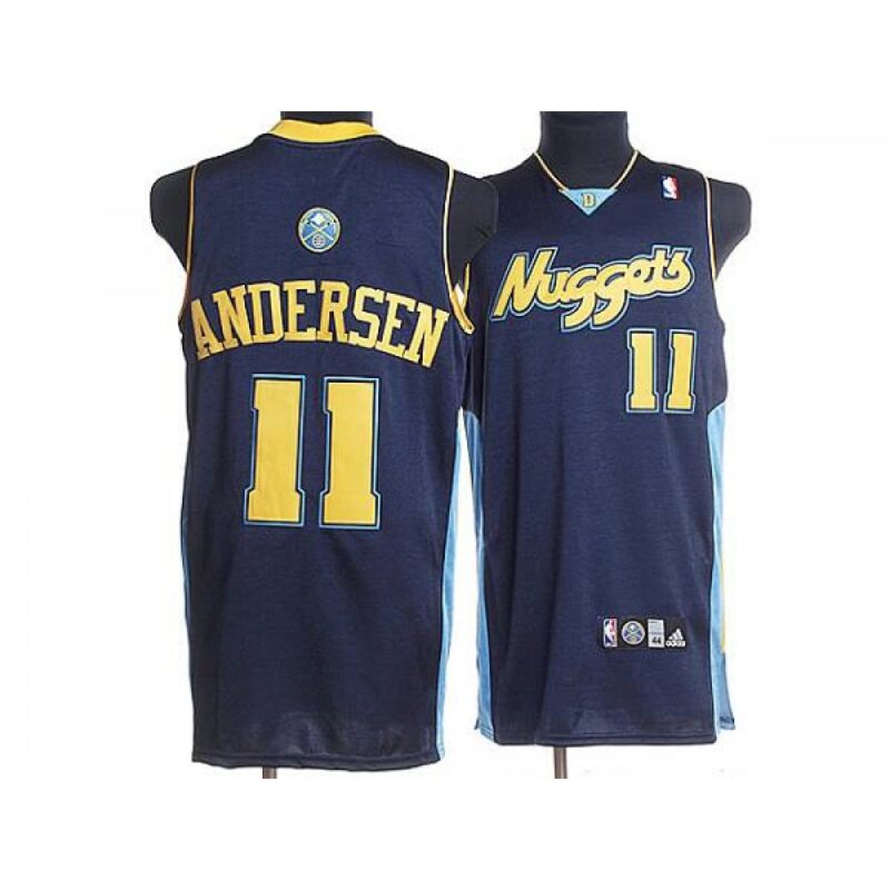 6864642b82303_1 Nuggets #11 Chris Andersen Stitched Dark Blue NBA Jersey
