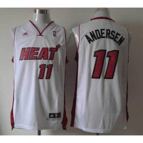 6864647f50a06_1 Heat #11 Chris Andersen White Stitched NBA Jersey