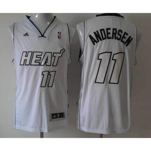68646482ed16a_1 Heat #11 Chris Andersen White on White Stitched NBA Jersey