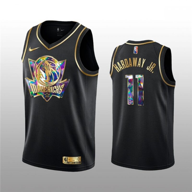 686465330cef7_1 Men's Dallas Mavericks #11 Tim Hardaway Jr. 2021/22 Black Golden Edition 75th Anniversary Diamond Logo Stitched Basketball Jersey