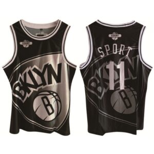 6864657f9c4f4_1 Men's Brooklyn Nets #11 Kyrie Irving Black Print Basketball Jersey