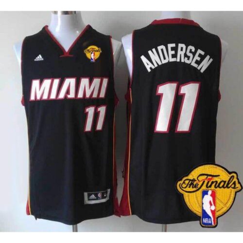 6864658e58ac4_1 Heat #11 Chris Andersen Black Finals Patch Stitched NBA Jersey