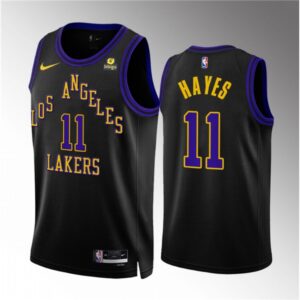 686465bf07406_1 Men's Los Angeles Lakers #11 Jaxson Hayes Black 2023/24 City Edition Stitched Basketball Jersey