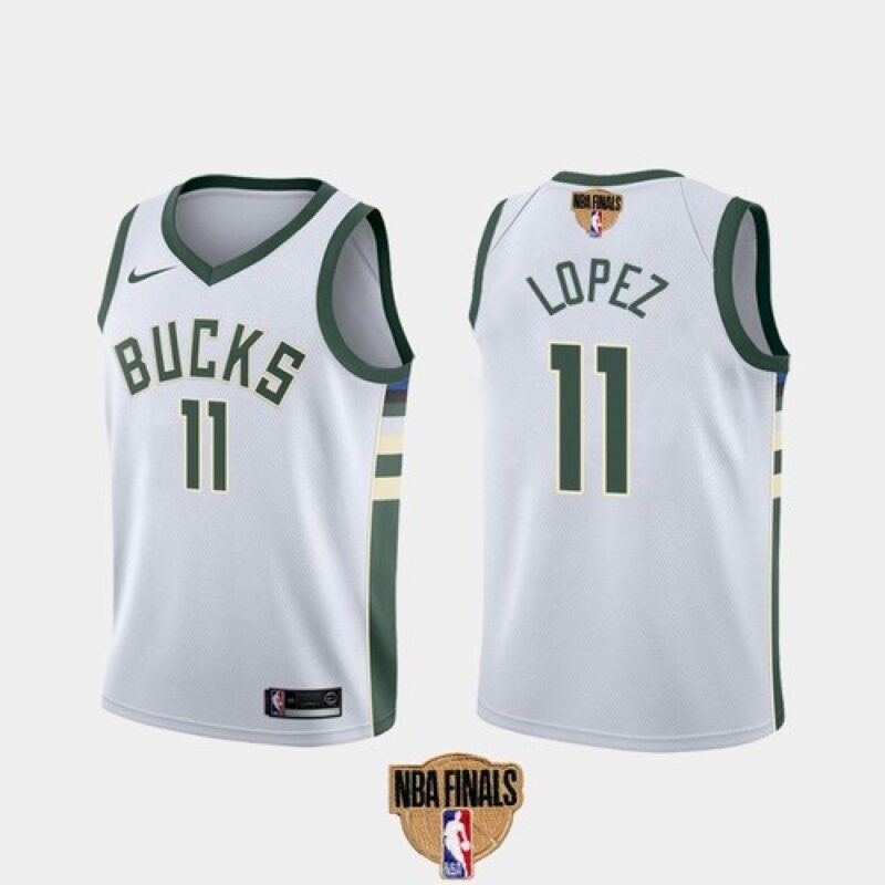 686465e842847_1 Men's Milwaukee Bucks #11 Brook Lopez 2021 NBA Finals White Association Edition Stitched Jersey