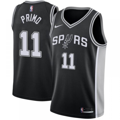 6864668d77c8d_1 Men's San Antonio Spurs #11 Joshua Primo Black Icon Edition Stitched Jersey