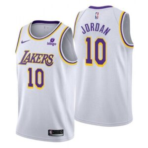 6864669c9fb16_1 Men's Los Angeles Lakers #10 Deandre Jordan White Stitched Jersey