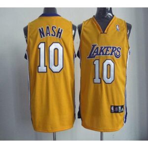 686466a0301ad_1 Lakers #10 Steve Nash Yellow Home Revolution 30 Stitched NBA Jersey