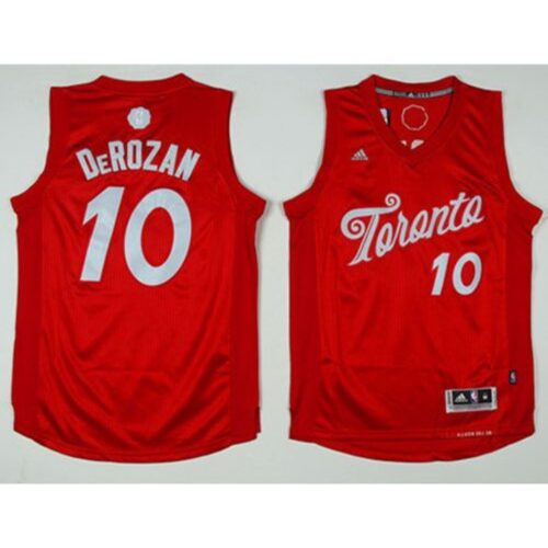 68646724d952e_1 Raptors #10 DeMar DeRozan Red 2016-2017 Christmas Day Stitched NBA Jersey