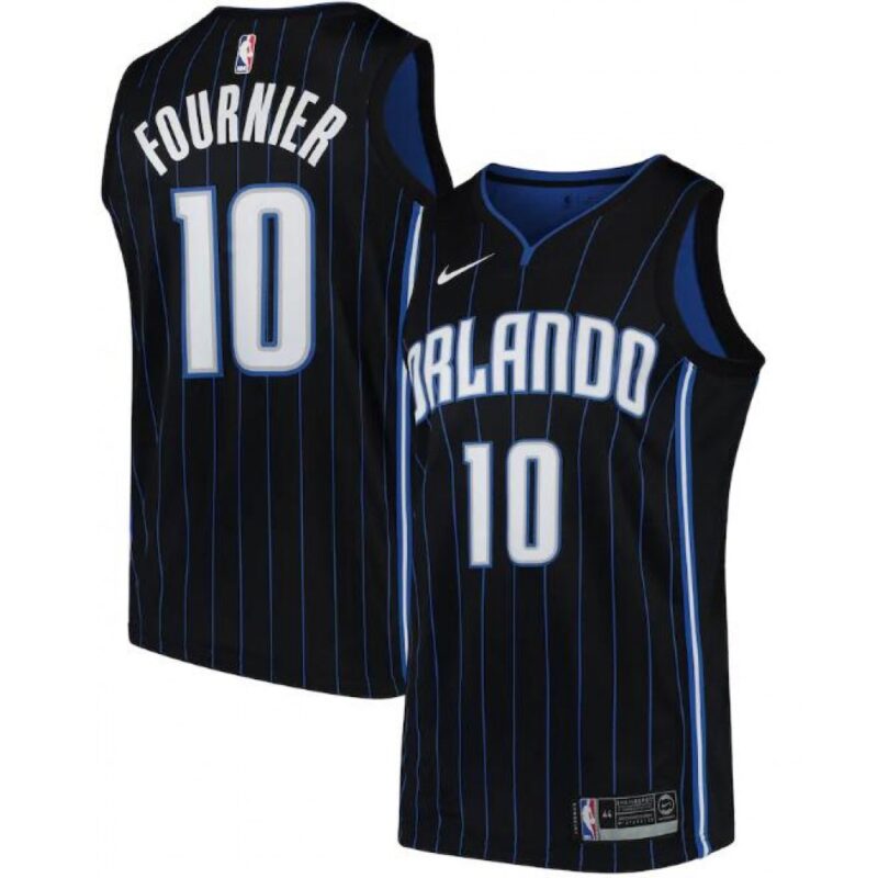 686467bc4f986_1 Men's Orlando Magic #10 Evan Fournie Black Icon Edition Stitched Swingman Jersey
