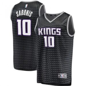686467fea6541_1 Men's Sacramento Kings #10 Domantas Sabonis Black Stitched Basketball Jersey