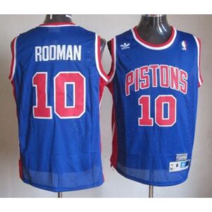 68646806950ba_1 Throwback Pistons #10 Richard Rodman Blue Stitched NBA Jersey