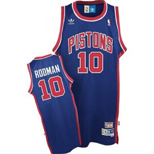 6864680a8005c_1 Men's Detroit Pistons #10 Dennis Rodman Navy Throwback Stitched Jersey
