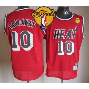 686468455c108_1 Heat #10 Tim Hardaway Red Finals Patch Throwback Stitched NBA Jersey